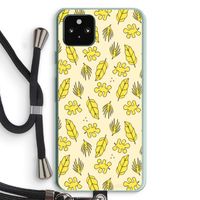 Herfst: Pixel 5a 5G Transparant Hoesje met koord