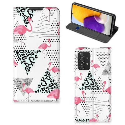 Samsung Galaxy A72 (5G/4G) | Hoesje maken | Flamingo Triangle
