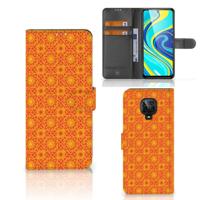 Xiaomi Redmi Note 9 Pro | Note 9S | Telefoon Hoesje | Batik Oranje