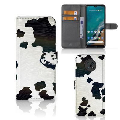 Nokia G50 | Telefoonhoesje | Met pasjeshouder | Koeienvlekken