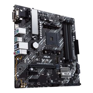 Asus PRIME B450M-A II Moederbord Socket AMD AM4 Vormfactor Micro-ATX Moederbord chipset AMD® B450