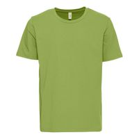 T-shirt met ronde hals van bio-katoen, kiwi Maat: XXL