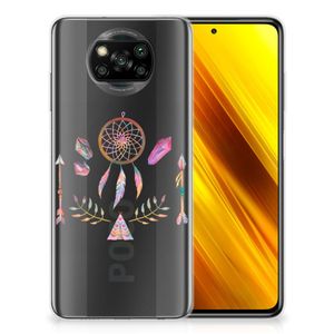 Xiaomi Poco X3 | Poco X3 Pro Telefoonhoesje met Naam Boho Dreamcatcher