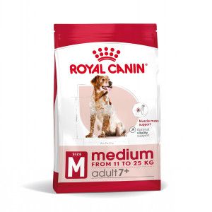 Royal Canin Medium Adult 7+ hondenvoer 2 x 15 kg