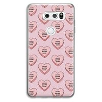 Chicks before dicks: LG V30 Transparant Hoesje