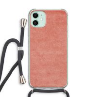 Marrakech Walls: iPhone 11 Transparant Hoesje met koord