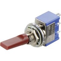 Miyama 700940 MS 500 A-MF Tuimelschakelaar 250 V/AC 3 A 1x aan/aan Continu 1 stuk(s) - thumbnail