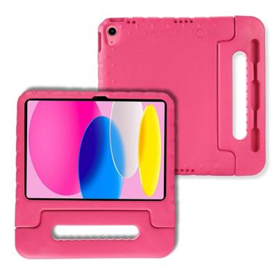 Lunso iPad 11 inch (2025) A16 - EVA Schokbestendige Kinderhoes met handvat - Roze Lunso iPad 11 inch (2025) A16 - EVA Schokbestendige Kinderhoes met handvat - Roze