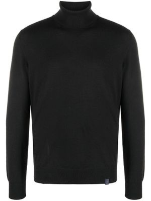 Fay pull à col rond - Noir
