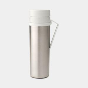 Brabantia 228667 drinkfles Dagelijks gebruik 500 ml Roestvrijstaal Grijs, Staal