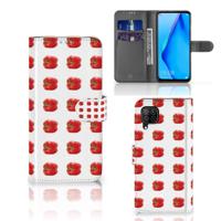 Huawei P40 Lite | Book Cover | Paprika Red