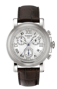 Tissot horlogeband T600013408 Leder Bruin 20mm + bruin stiksel