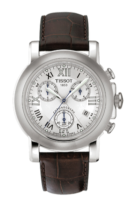 Tissot horlogeband T600013408 Leder Bruin 20mm + bruin stiksel
