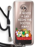 Bento a day: Motorola Moto G6 Transparant Hoesje met koord