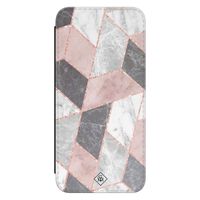 Samsung Galaxy A54 flipcase - Stone grid