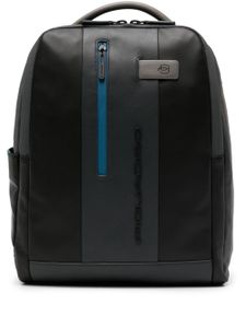 PIQUADRO Computer leather backpack - Noir