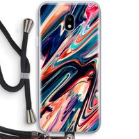 Quantum Being: Samsung Galaxy J3 (2017) Transparant Hoesje met koord