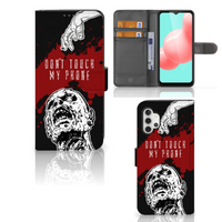 Samsung Galaxy A32 5G Portemonnee Hoesje Zombie Blood - thumbnail