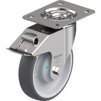 Blickle LEX-PATH 160KAD-FI-ELS Zwenkwiel met rem Wieldiameter: 160 mm Draagvermogen (max.): 260 kg 1 stuk(s)