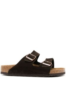 Birkenstock sandales Arizona en daim - Marron