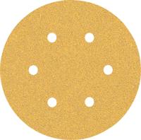 Bosch Accessoires Expert C470 schuurpapier voor excenterschuurmachines 150 mm, 6 gaten, K60 50-delig - 1 stuk(s) - 2608900918