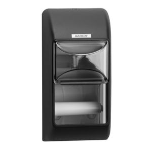 Katrin 104452 toiletpapierhouder Zwart Kunststof Dispenser voor toiletpapierrollen