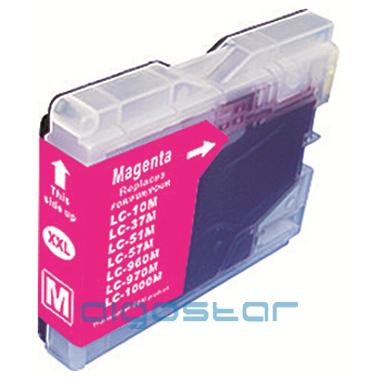 Huismerk Brother LC-1000M / LC-970M cartridge magenta