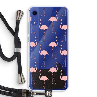 Anything Flamingoes: Honor Play 8A Transparant Hoesje met koord