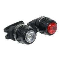 ONE verlichtingsset 20 usb oplaadbaar zwart