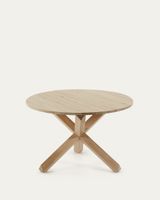 Kave Home Kave Home Eettafel Lotus, Tafel lotus hout Ø 120 cm (mtk0123) - thumbnail
