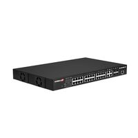 Edimax GS-5424PLC V2 netwerk-switch Managed Gigabit Ethernet (10/100/1000) Power over Ethernet (PoE) 1U Zwart - thumbnail