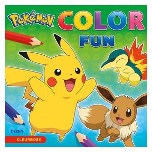 Deltas Pokemon color fun kleurboek