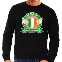 Zwart Ireland drinking team sweater heren 2XL  -