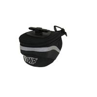 VWP zadeltas luxe s-nylon m/klik-sluit. zwart