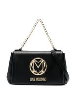 Love Moschino sac cabas à logo imprimé - Noir