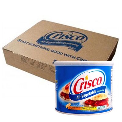 Crisco - All-Vegetable shortening (plantaardige vet) - 12x 453g
