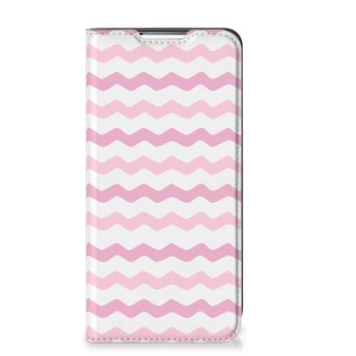 Samsung Galaxy S22 Plus | Hoesje met Magneet | Waves Roze