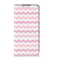 Samsung Galaxy S22 Plus | Hoesje met Magneet | Waves Roze