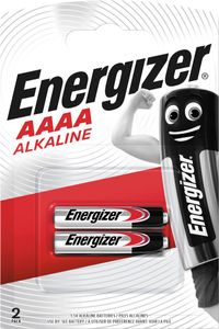 Energizer batterij Alkaline AAAA, blister van 2 stuks