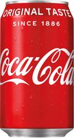 Coca-Cola frisdrank, fat blik van 33 cl, pak van 24 stuks - thumbnail