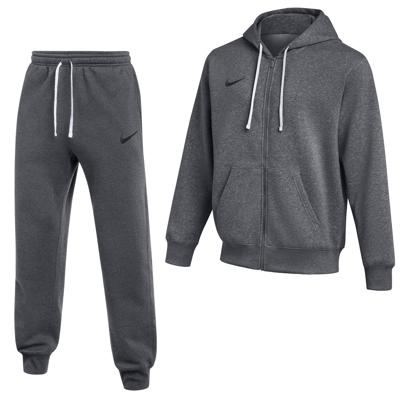 Nike Park 26 Fleece Vest Joggingpak Donkergrijs Zwart