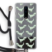 Dinos: OnePlus 8 Transparant Hoesje met koord