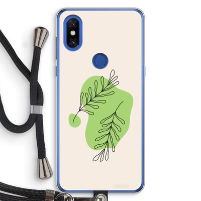 Beleaf in you: Xiaomi Mi Mix 3 Transparant Hoesje met koord