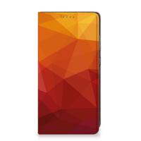 Stand Case voor Samsung Galaxy A52 Polygon Red