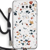 Terrazzo N°4: LG V30 Transparant Hoesje met koord