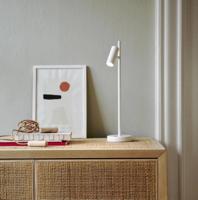 Tafellamp wit met schakelaar en Moodmaker &apos;Nordlux Omari&apos; 40cm