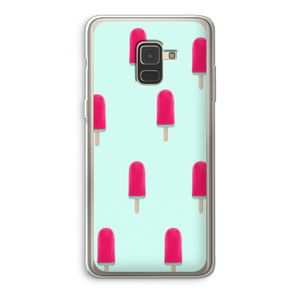 Waterijsje: Samsung Galaxy A8 (2018) Transparant Hoesje