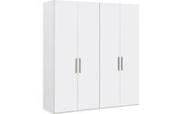 Goossens Kledingkast Easy Storage Ddk, Kledingkast 203 cm breed, 220 cm hoog, 4x draaideur