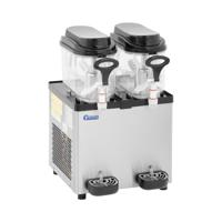 Slushmachine - 2 x 6 l - digitaal bedieningspaneel - Royal Catering