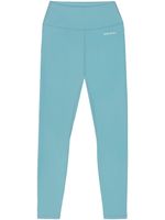 Sporty & Rich legging taille-haute à logo imprimé - Bleu